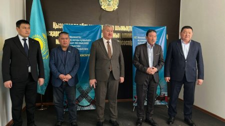 Арал ауданы спортшылары жаңа Конституцияға қолдау көрсетті