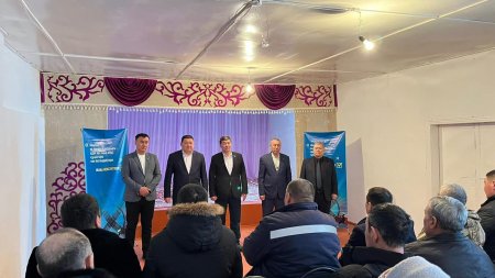 Райым ауылында жаңа Конституция жобасы талқыланды