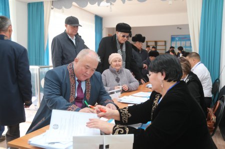 Аудан әкімі республикалық референдумда өз таңдауын жасады