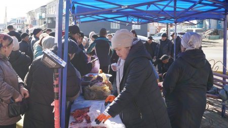 Референдум аясында жәрмеңке өтті