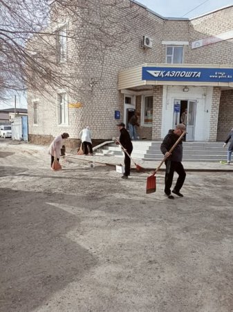 Аралда сенбілік жұмыстары ұйымдастырылды