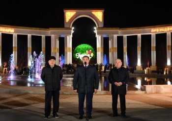Қызылордада қайта салынған Президент паркі пайдалануға берілді