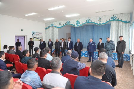 Кезекті сапар Жаңақұрылыс ауылдық округінде жалғасты