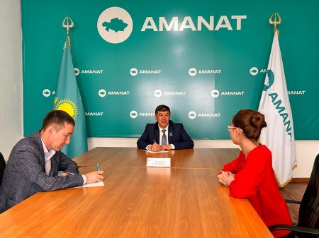 Филиал төрағасы қабылдау өткізді