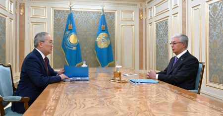 Қасым-Жомарт Тоқаев Қаржылық мониторинг агенттігінің төрағасы Жанат Элимановты қабылдады