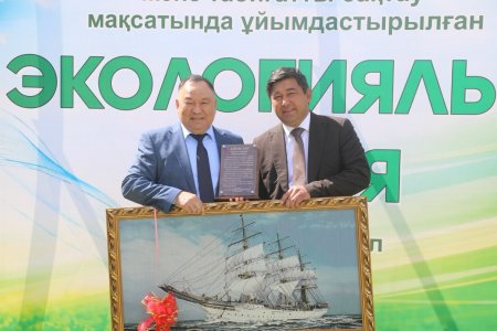 «АРАЛ ТЕҢІЗІ КҮНІНЕ» ОРАЙ ЭКОЛОГИЯЛЫҚ АКЦИЯ МЕН ФУТБОЛДАН АУДАНДЫҚ ТУРНИР ҰЙЫМДАСТЫРЫЛДЫ