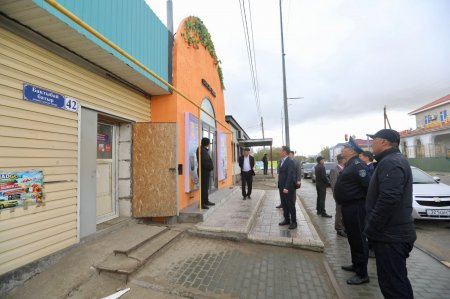 Сауда нысандарының санитарлық жағдайы пысықталды