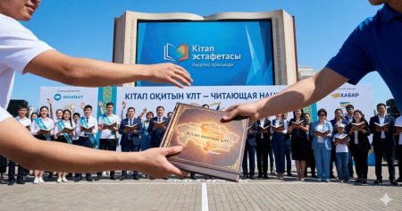 Берік Уәли республикалық кітап эстафетасын бастады