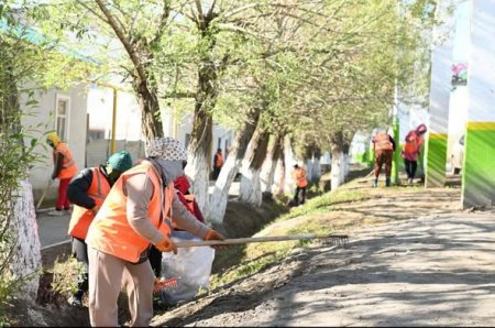 "Таза аула" ауқымды экологиялық акциясы өтті