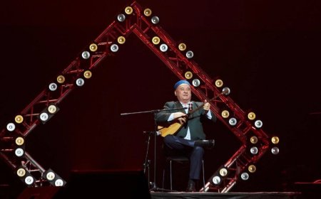 Белгілі жырау Алмас Алматовтың 70 жылдығына арналған концерт өтті