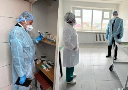 Облыстық фтизиопульмонологиялық орталықта бақылау жүргізілді