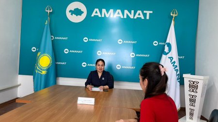 Партиялық бақылау комиссиясының төрағасы жеке қабылдау өткізді