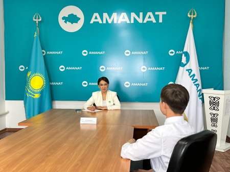 Фракция мүшесі қоғамдық қабылдау өткізді