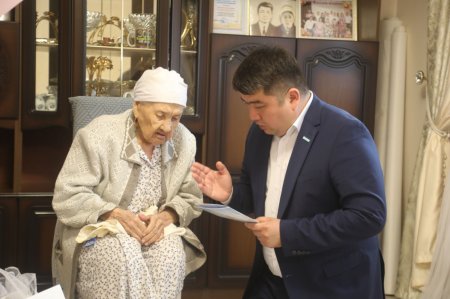Тыл ардагерлеріне құрмет көрсетілді