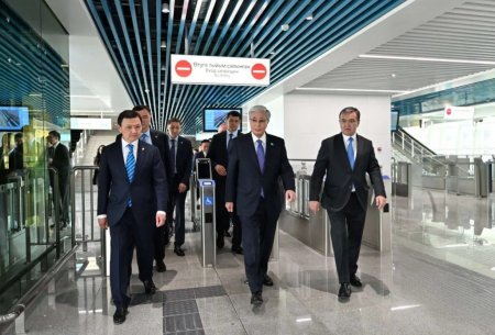 Президент Astana LRT жұмысын іске қосты