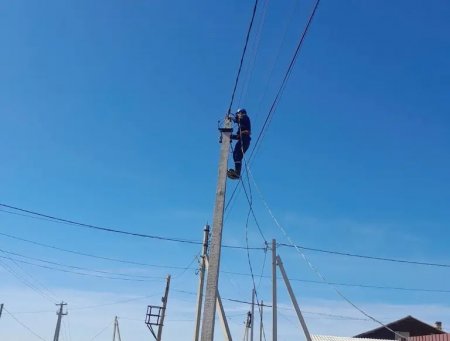 Арал: Шижаға ауылының электр желілері жаңартылды