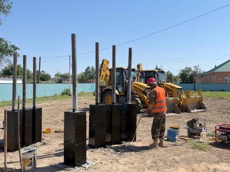 Ақжарма ауылын газдандыру жұмыстары аяқталуға жақын