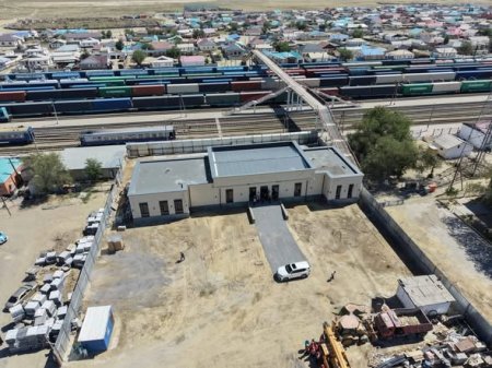 СЕКСЕУІЛ ВОКЗАЛЫНДА ҚҰРЫЛЫС ЖҰМЫСТАРЫ ЖАЛҒАСУДА