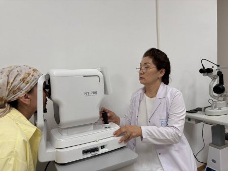 Арал ауданында көз денсаулығы бойынша медициналық қызмет көрсету жетілдірілуде