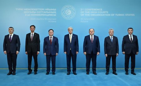Президент Түркі мемлекеттері ұйымына мүше елдердің Жоғарғы сот төрағаларымен кездесті