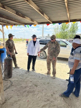 Жағажайдағы қауіпсіздік қатаң бақылауда