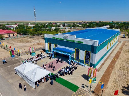 Қожабақы ауылында дене шынықтыру-сауықтыру кешені ашылды