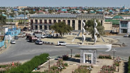 Аудан әкімі қаладағы вокзал ғимаратының құрылыс жұмыстарын көрді