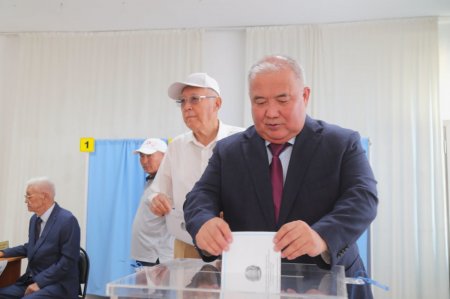 Аудан әкімі Құрылтай сайлауында өз таңдауын жасады