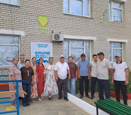 Қаратерең дәрігерлік амбулаториясының қызметкерлері сайлауға қатысты
