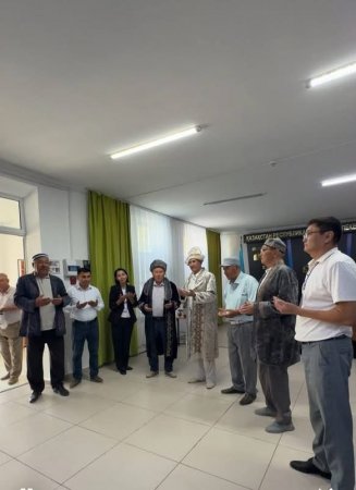 Аққұм ауылының ақсақалдары дауыс берді
