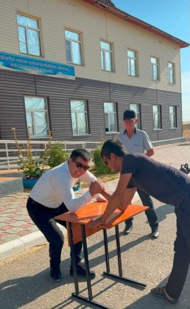 Қосаман ауылдық округінде Құрылтай сайлауы күні іс-шаралар өтті