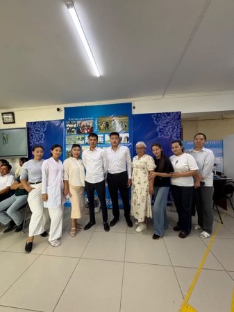 Шижаға амбулаториялық емханасының ұжымы өз таңдауларын жасады