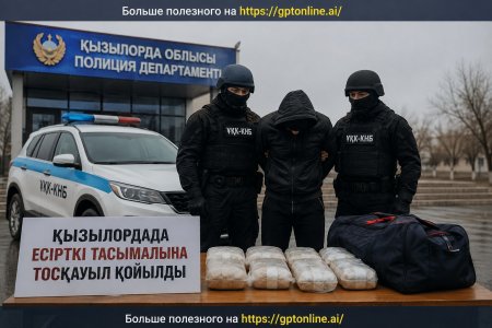 Қызылордада есірткі тасымалына тосқауыл қойылды