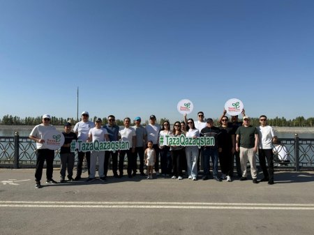 Сырдария жағалауында «Таза жағалау» экологиялық акциясы өтті
