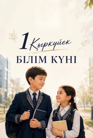Аудан әкімі Аманжол Оңғарбаевтың 1 қыркүйек - Білім күніне орай мерекелік құттықтауы