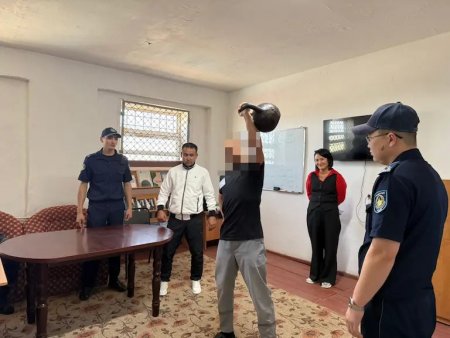 Жазасын өтеуші азаматтар спорттық іс-шарада бақ сынады