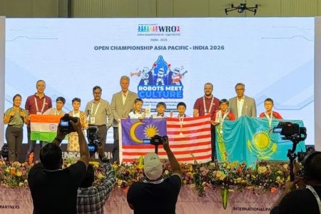 Қазақстандық оқушылар WRO Asia-Pacific 2026 чемпионатында үздік үштікке енді