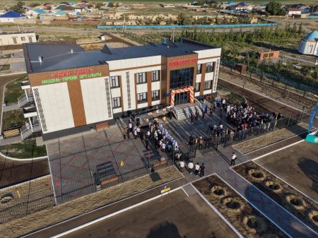 Аманөткелдегі жаңа мәдениет үйі – ауылдың рухани орталығына айналды