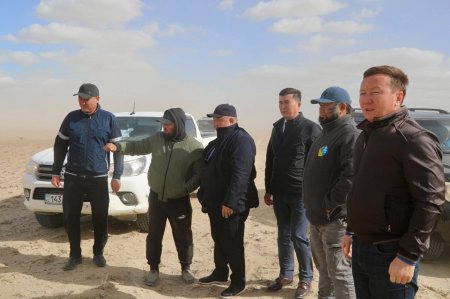 Аудан әкімі «Бейнеу – Сексеуіл» автомобиль жолының құрылыс жұмыстарымен танысты