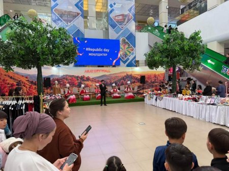 Қызылорда облысындағы сауда нысандарында мерекелік іс-шаралар өтуде