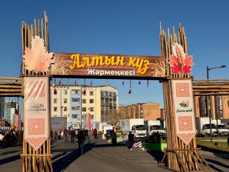 «Алтын күз – 2026»: 1200 тоннадан астам ауыл шаруашылығы өнімі ұсынылуда
