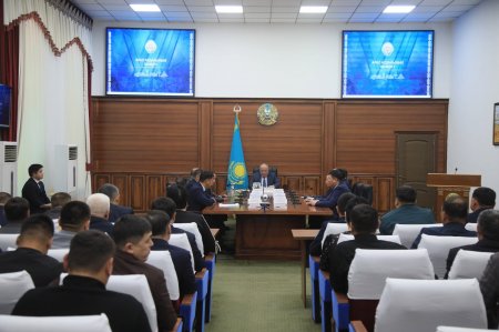 Кадрлық өзгерістерге байланысты актив отырысы өтті