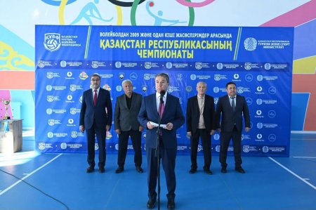 Қазалыда волейболдан жасөспірімдер арасындағы Қазақстан Республикасының чемпионаты өтуде